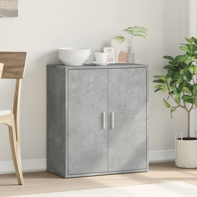 Senkki betoninharmaa 60x31x70 cm tekninen puu