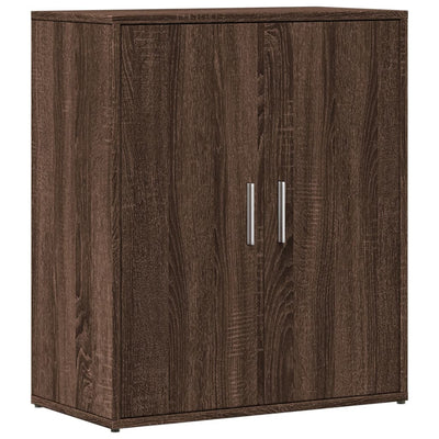 Senkki ruskea tammi 60x31x70 cm tekninen puu