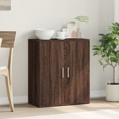 Senkki ruskea tammi 60x31x70 cm tekninen puu