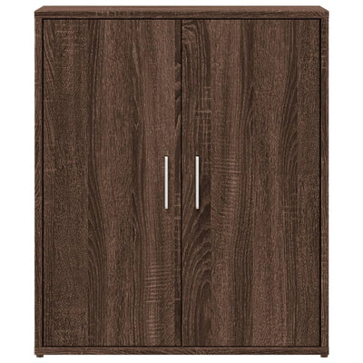 Senkki ruskea tammi 60x31x70 cm tekninen puu