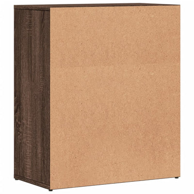 Senkki ruskea tammi 60x31x70 cm tekninen puu