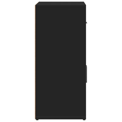 Senkki musta 60x31x70 cm tekninen puu