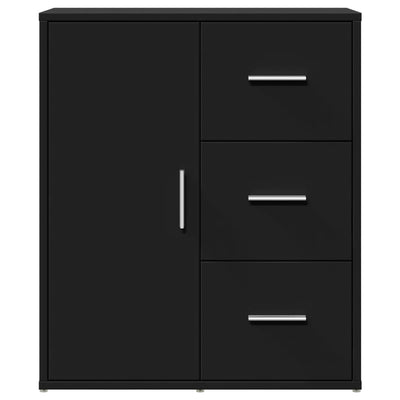 Senkki musta 60x31x70 cm tekninen puu