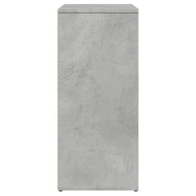 Senkki betoninharmaa 60x31x70 cm tekninen puu