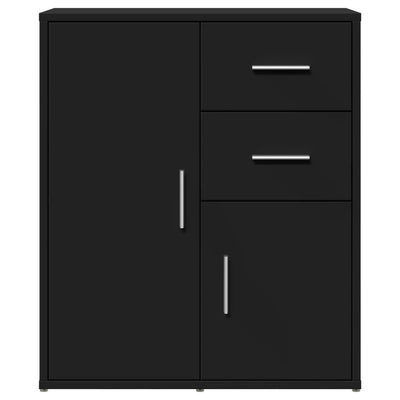 Senkki musta 60x31x70 cm tekninen puu