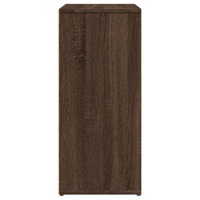 Senkki ruskea tammi 60x31x70 cm tekninen puu