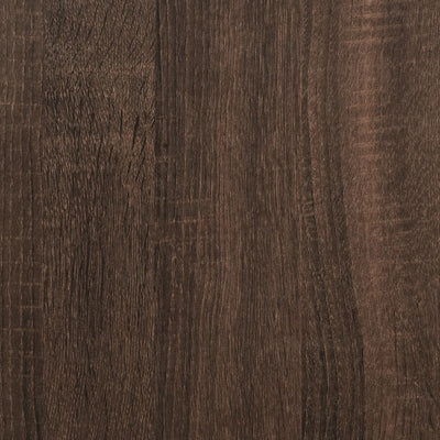 Senkki ruskea tammi 60x31x70 cm tekninen puu