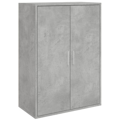 Senkki betoninharmaa 60x31x84 cm tekninen puu