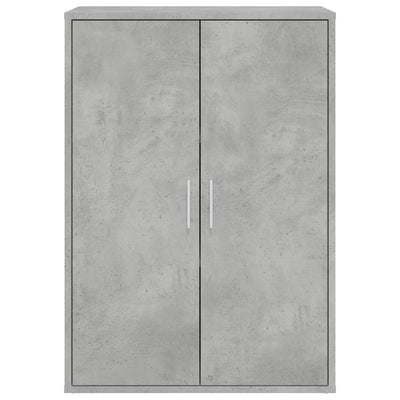 Senkki betoninharmaa 60x31x84 cm tekninen puu