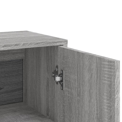 Senkki harmaa Sonoma 60x31x84 cm tekninen puu