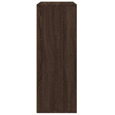 Senkki ruskea tammi 60x31x84 cm tekninen puu