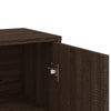 Senkki ruskea tammi 60x31x84 cm tekninen puu