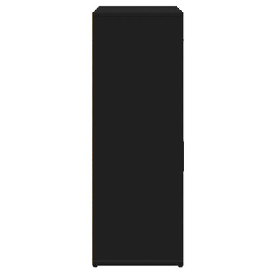 Senkki musta 60x30x84 cm tekninen puu