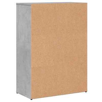 Senkki betoninharmaa 60x30x84 cm tekninen puu