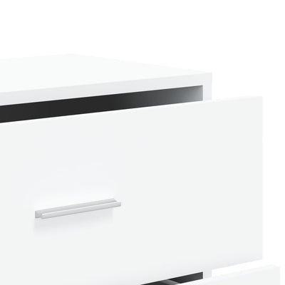 Senkki valkoinen 60x31x84 cm tekninen puu