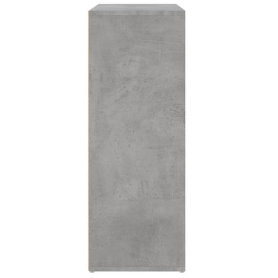 Senkki betoninharmaa 60x31x84 cm tekninen puu