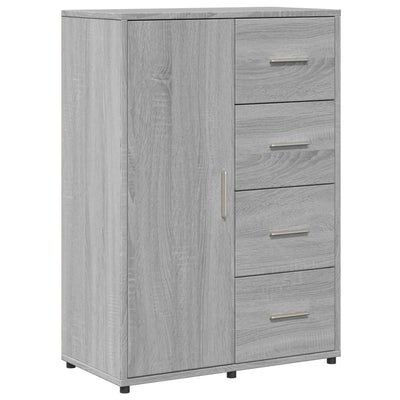 Senkki harmaa Sonoma 60x31x84 cm tekninen puu