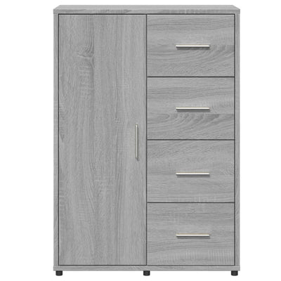 Senkki harmaa Sonoma 60x31x84 cm tekninen puu