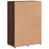 Senkki ruskea tammi 60x31x84 cm tekninen puu