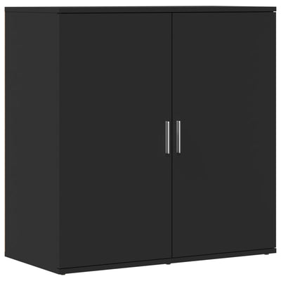 Senkki musta 79x38x80 cm tekninen puu