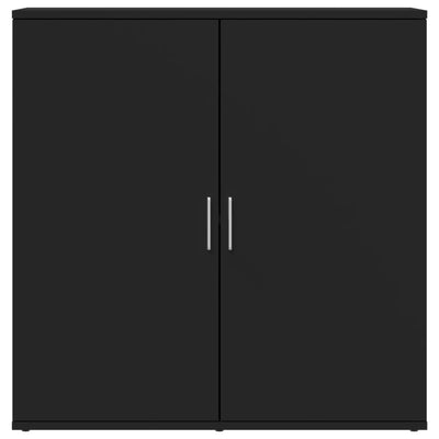 Senkki musta 79x38x80 cm tekninen puu