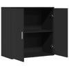 Senkki musta 79x38x80 cm tekninen puu