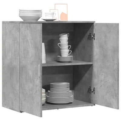 Senkki betoninharmaa 79x38x80 cm tekninen puu