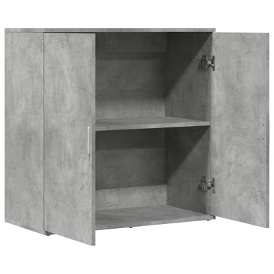 Senkki betoninharmaa 79x38x80 cm tekninen puu