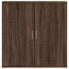 Senkki ruskea tammi 79x38x80 cm tekninen puu
