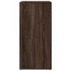 Senkki ruskea tammi 79x38x80 cm tekninen puu