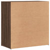 Senkki ruskea tammi 79x38x80 cm tekninen puu