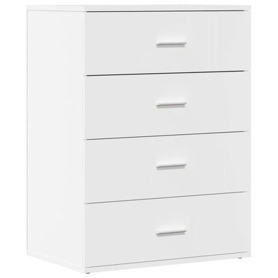 Valkoinen senkki Vicuta 60x39x80cm (puinen)