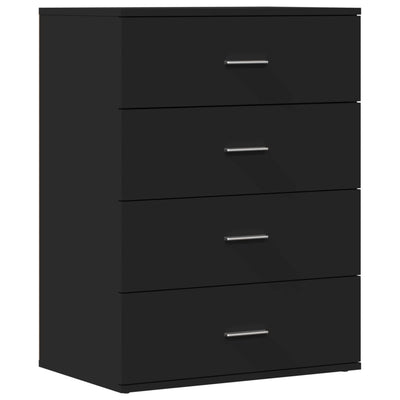 Senkki musta 60x39x80 cm tekninen puu