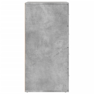 Senkki betoninharmaa 60x39x80 cm tekninen puu