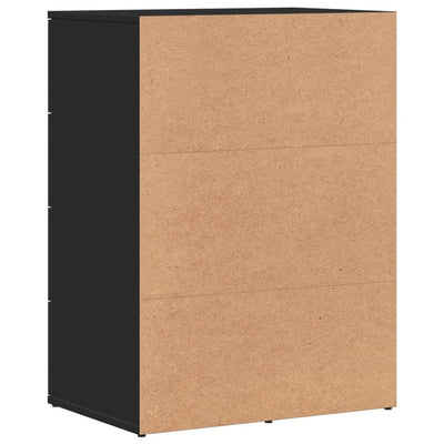 Senkki musta 59x39x80 cm tekninen puu