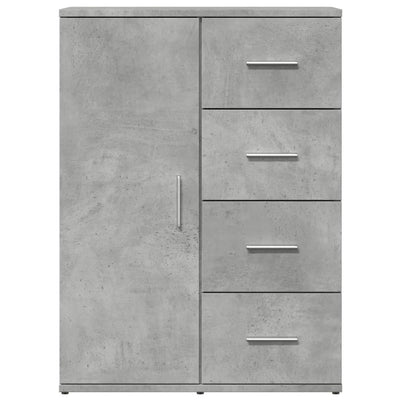 Senkki betoninharmaa 59x39x80 cm tekninen puu