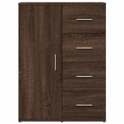 Senkki ruskea tammi 59x39x80 cm tekninen puu