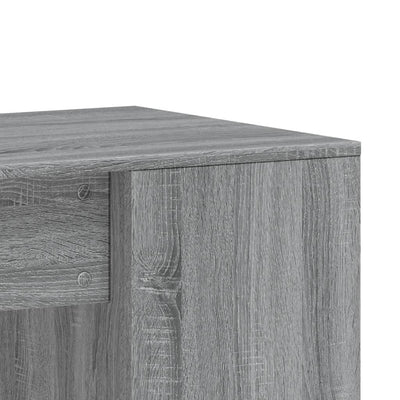 Työpöytä harmaa Sonoma 102x50x75 cm tekninen puu