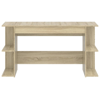 Sonoma tammi työpöytä Adriela 140x50x75cm (puinen)