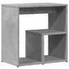 Sivupöydät 2 kpl betoninharmaa 50x30x50 cm tekninen puu
