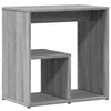 Sivupöydät 2 kpl harmaa Sonoma 50x30x50 cm tekninen puu