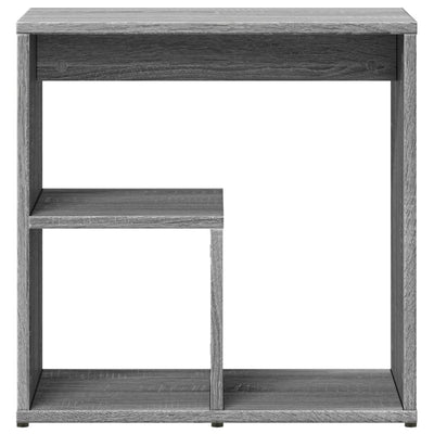 Sivupöydät 2 kpl harmaa Sonoma 50x30x50 cm tekninen puu