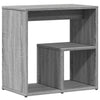 Sivupöydät 2 kpl harmaa Sonoma 50x30x50 cm tekninen puu