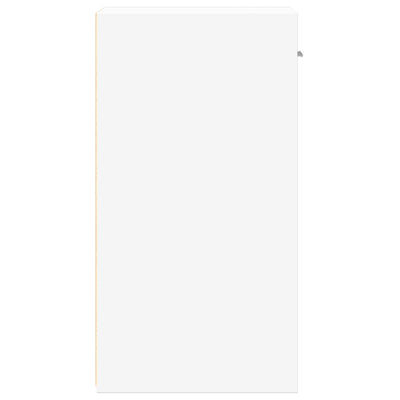 Valkoinen yöpöydät Laurentiea 35x34x65cm (2 kpl puinen)