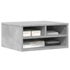 Tulostinteline betoninharmaa 49x40x22,5 cm tekninen puu