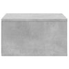Tulostinteline betoninharmaa 49x40x22,5 cm tekninen puu