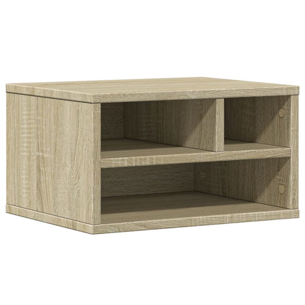 Tulostinteline Sonoma-tammi 40x32x22,5 cm tekninen puu