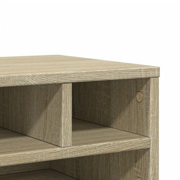 Tulostinteline Sonoma-tammi 40x32x22,5 cm tekninen puu