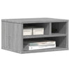 Tulostinteline harmaa Sonoma 40x32x22,5 cm tekninen puu