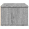 Tulostinteline harmaa Sonoma 40x32x22,5 cm tekninen puu
